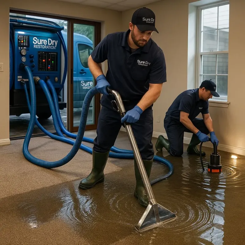 Water Extraction and Removal process in Henderson County, TN